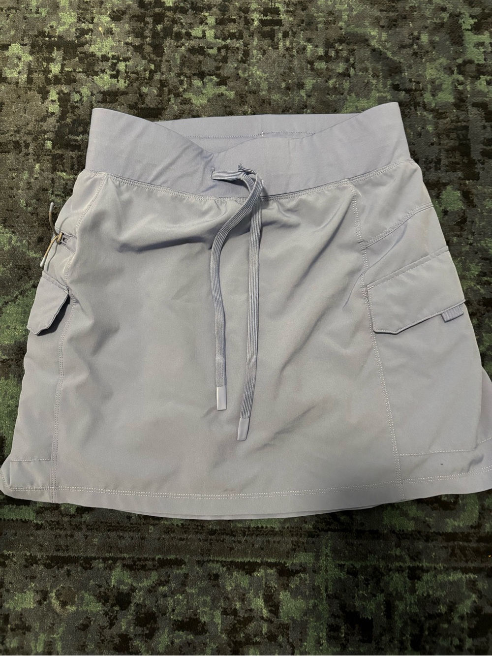Gerry Weber Light Purple Drawstring Cargo Mini Skort
